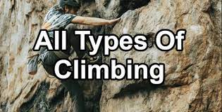 what are the 3 basic forms of climbing