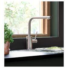 Whether you're looking for stainless steel or brass, single or multi lever, we have options! Tamnaren Kitchen Faucet W Sensor Stainless Steel Color Ikea