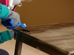 how to refinish wood furniture