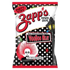 zapp s potato chips voodoo heat new