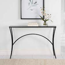 Glass Console Table Uttermost
