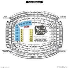 Texas Stadium Seat Online Charts Collection