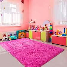 noahas fluffy hot pink rugs for bedroom