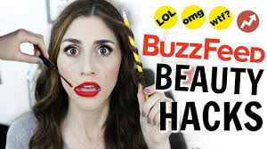 weird buzzfeed beauty hacks tested