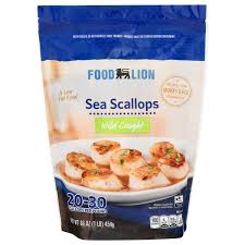 save on food lion sea scallops wild
