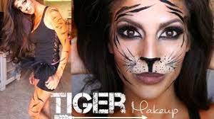 tiger makeup tutorial outfit