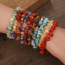 anvazise irregular stone bracelet women