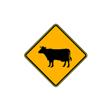 cattle crossing sign w11 4 traffic
