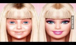 barbie without makeup the shocking