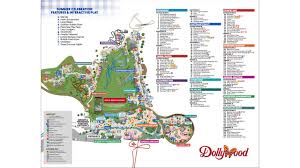 exploring the dollywood park map