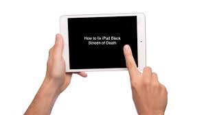 ipad black screen of 11 fi to