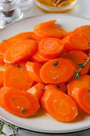 honey glazed carrots spend with pennies