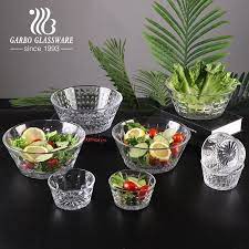 China 7pcs Glass Salad Bowl Set And