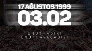 17 Ağustos Depremi'nde Hayatını Kaybedenleri Bir Kez Daha Rahmet Anıyoruz –  Türkiye Sualtı Sporları Federasyonu