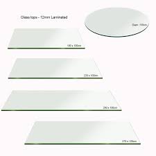Glass Table Tops 12mm Laminated