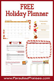 2018 Free Printable Holiday Planner Holiday Planner