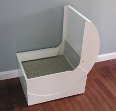 Most automatic cat litter boxes have automatic rakes for sifting the wastes after your cats are done with using the litter box. This Is The Best Looking Automatic Litter Box I Ve Seen Combining The Convenience Of The Litterrobot The Approachabilit Diy Cat Tree Diy Litter Box Cat Diy