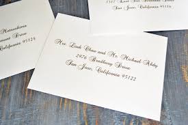 How To Address Wedding Invitation Envelopes Paper Lace