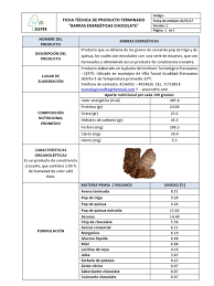 We did not find results for: Ficha Tecnica Barra Chocolate Comida Y Bebida