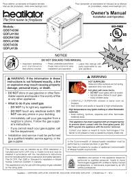 heatilator gdst4336i owner s manual pdf