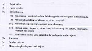 Tugasan pentaksiran tingkatan 3 (pt3) mata pelajaran sejarah wajib dilaksanakan oleh calon tingkatan 3 tahun 2018. Tugasan Kerja Kursus Sejarah Pt3 2019 Contoh Jawapan Bahan Rujukan Nice Day