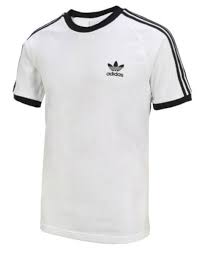 Short Sleeve Adidas Men Originals 3 Stripe Shirts S S