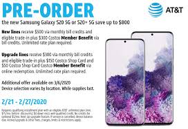 Maybe you would like to learn more about one of these? Samsung Galaxy S20 And Ultra 5g Preorder Deals At Verizon Amazon T Mobile Best Buy Or At T Phonearena