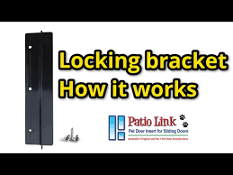 Lock Glass Sliding Door