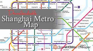 able shanghai metro map 2024