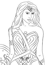 Wonder woman 53 coloring pages printable and coloring book to print for free. Wonder Woman Coloring Pages Print Superhero For Free