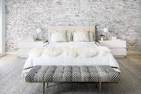 Red Brick Bedroom Accent Wall Design Ideas