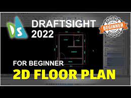 Draftsight 2022 Basic 2d Floor Plan