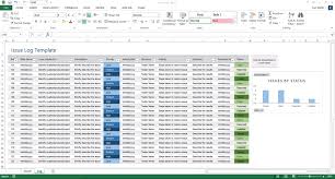 issue log templates ms excel word
