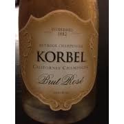 korbel california chagne brut rose