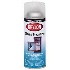 krylon glass frosting aerosol spray