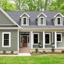 Exterior House Paint Color Combinations