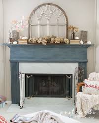 Painted Fireplace Mantels Natural Fall