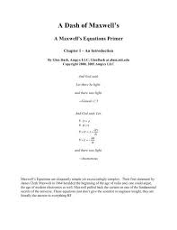A Maxwell S Equations Primer Rf Cafe