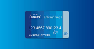 lowe s advane card