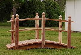 6 Ft Bridge Made From Red Cedar With