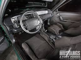 1990 ford mustang coupe interior
