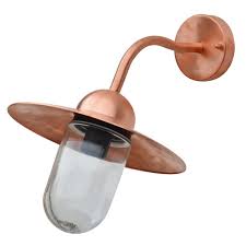 Copper Wall Lights Swanage Outdoor