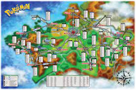 All the routes for Pokemon X/Y and where to find each Pokemon | Pokemon  kalos, Pokemon x and y, Pokémon x