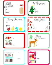 Free Printable Merry Christmas Tags Templates Gift Label Template