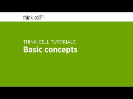 Basic Concepts Think Cell Tutorials Youtube