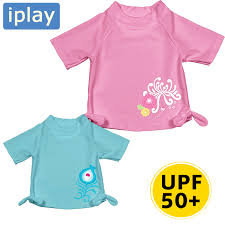 Iplay Eye Play Swimsuit Eye Play Rush Guard Kids Baby Ultraviolet Rays Measures Baby Nursery School Pool