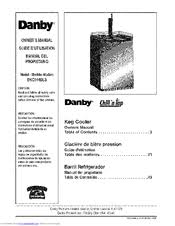 danby wine cooler user manuals