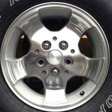 stock aluminum wheels corroding under