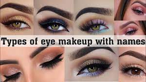 types of eye makeup with names the