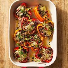 Philly Cheesesteak Stuffed Peppers Good Housekeeping gambar png